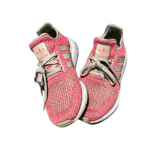 Adidas Pink Textured Running Shoes size 6 - Picture 1 of 5